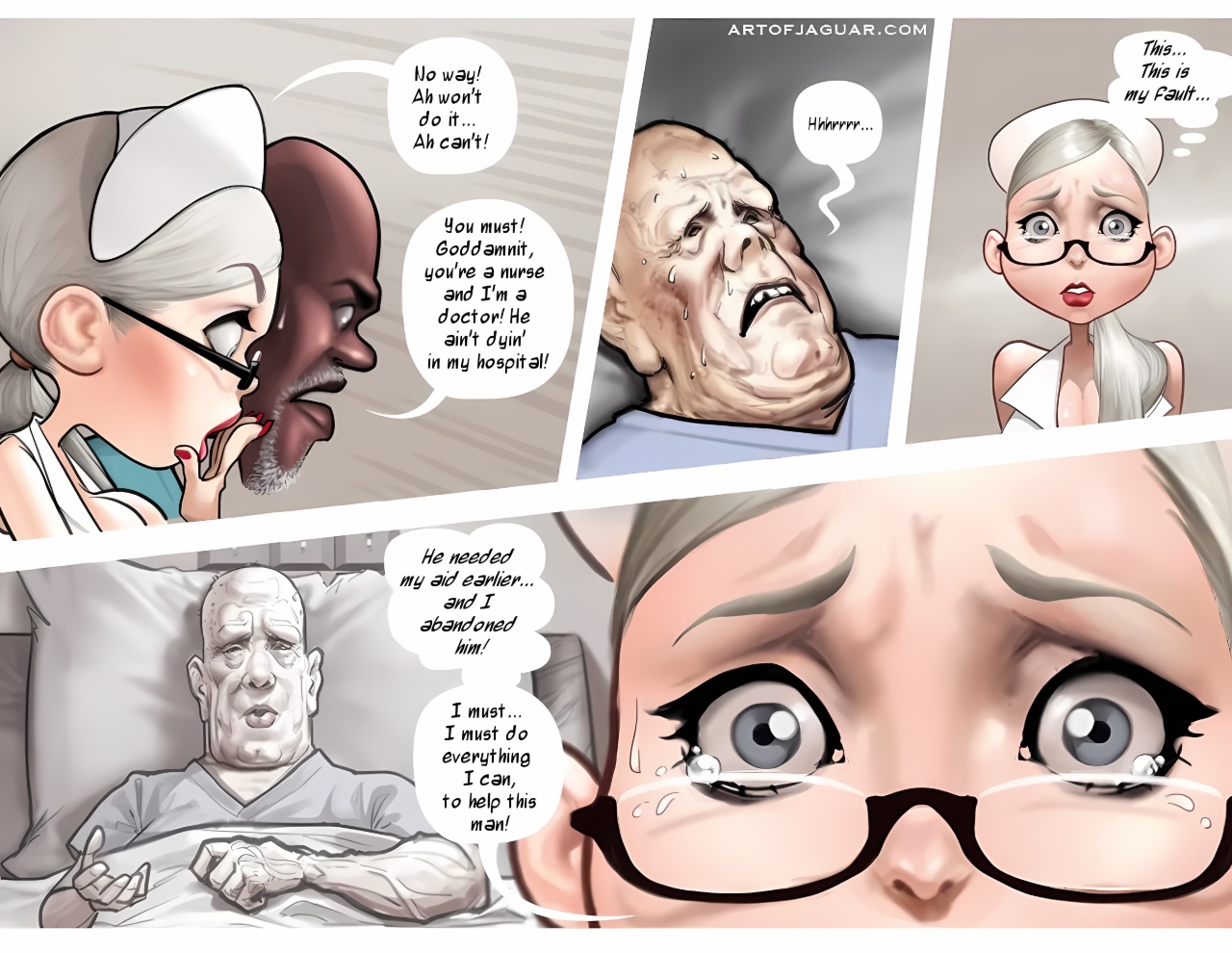 Night Nurse by ArtOfJaguar Porn Comics english 07