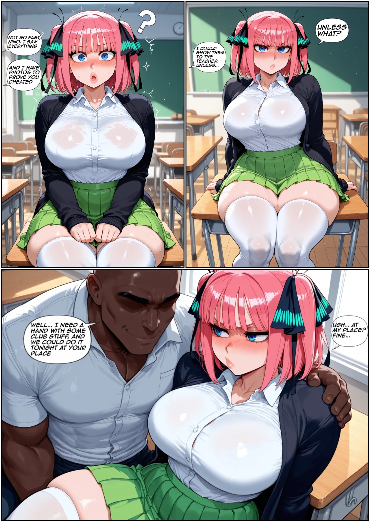 Nino Nakano x BBC By FuyuBloom Porn Comics english 02