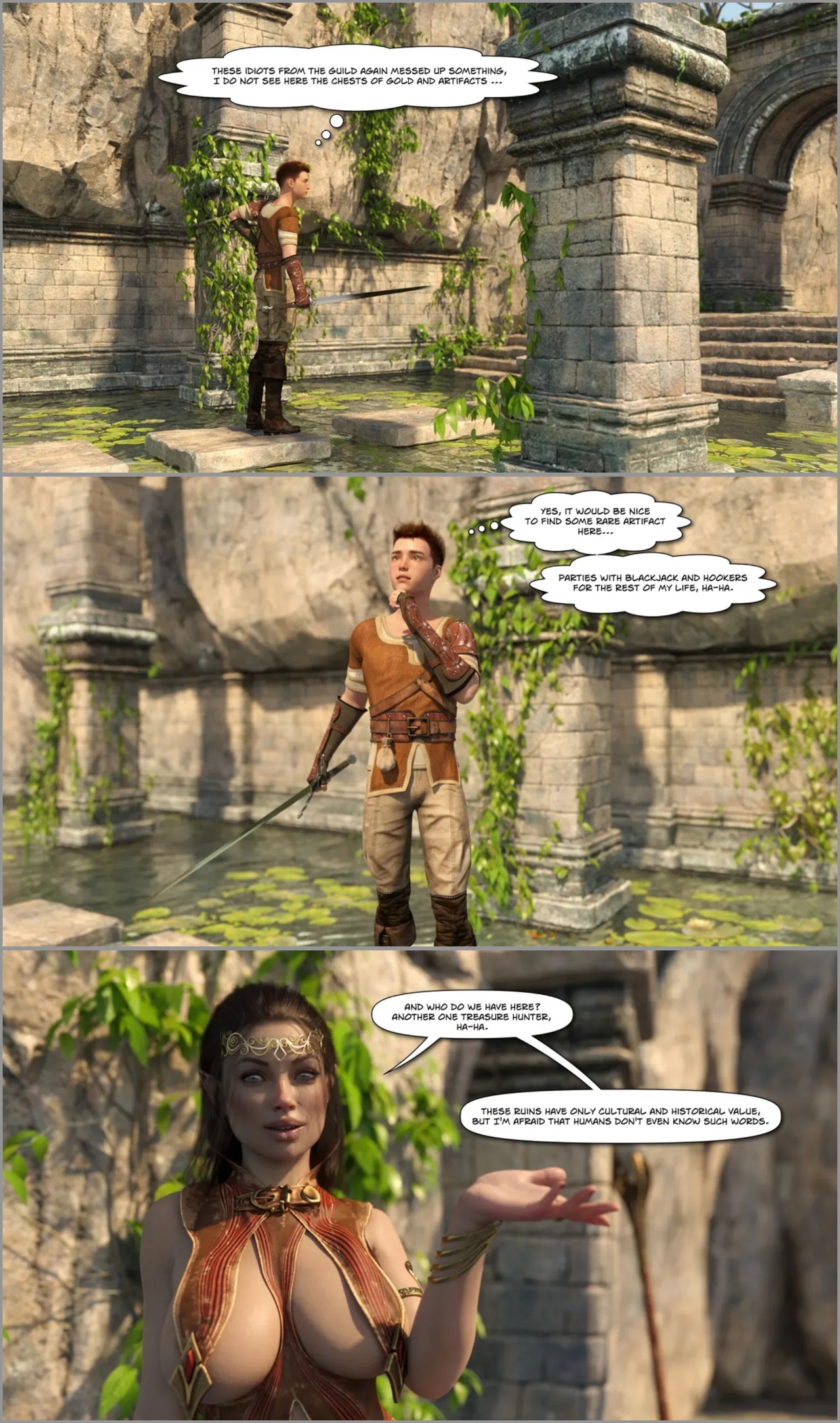 Nude Zone By Lexx228 Part 2 Porn Comics english 02