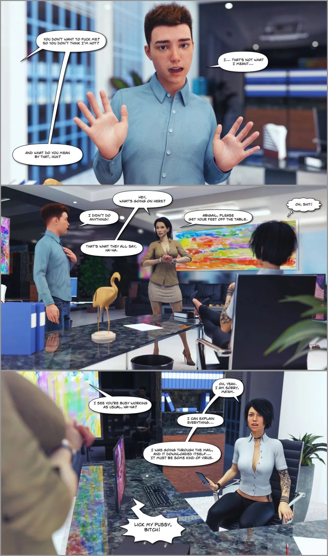 Nude Zone By Lexx228 Part 2 Porn Comics english 53