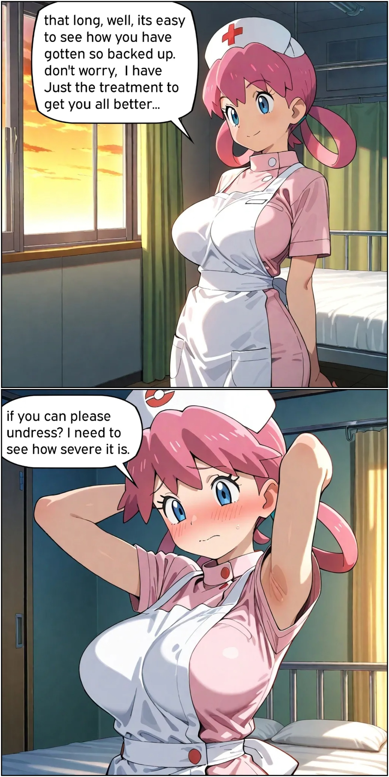 Nurse Joy Cures Your Blue Balls Porn Comics english 02