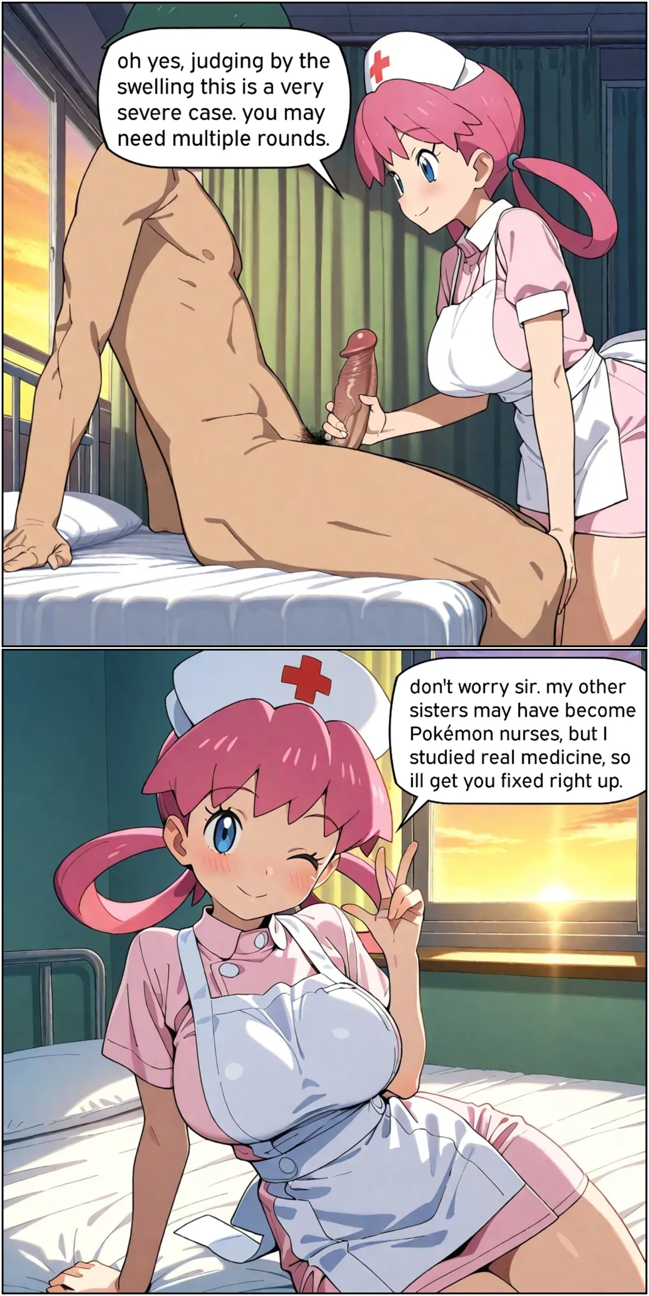Nurse Joy Cures Your Blue Balls Porn Comics english 03