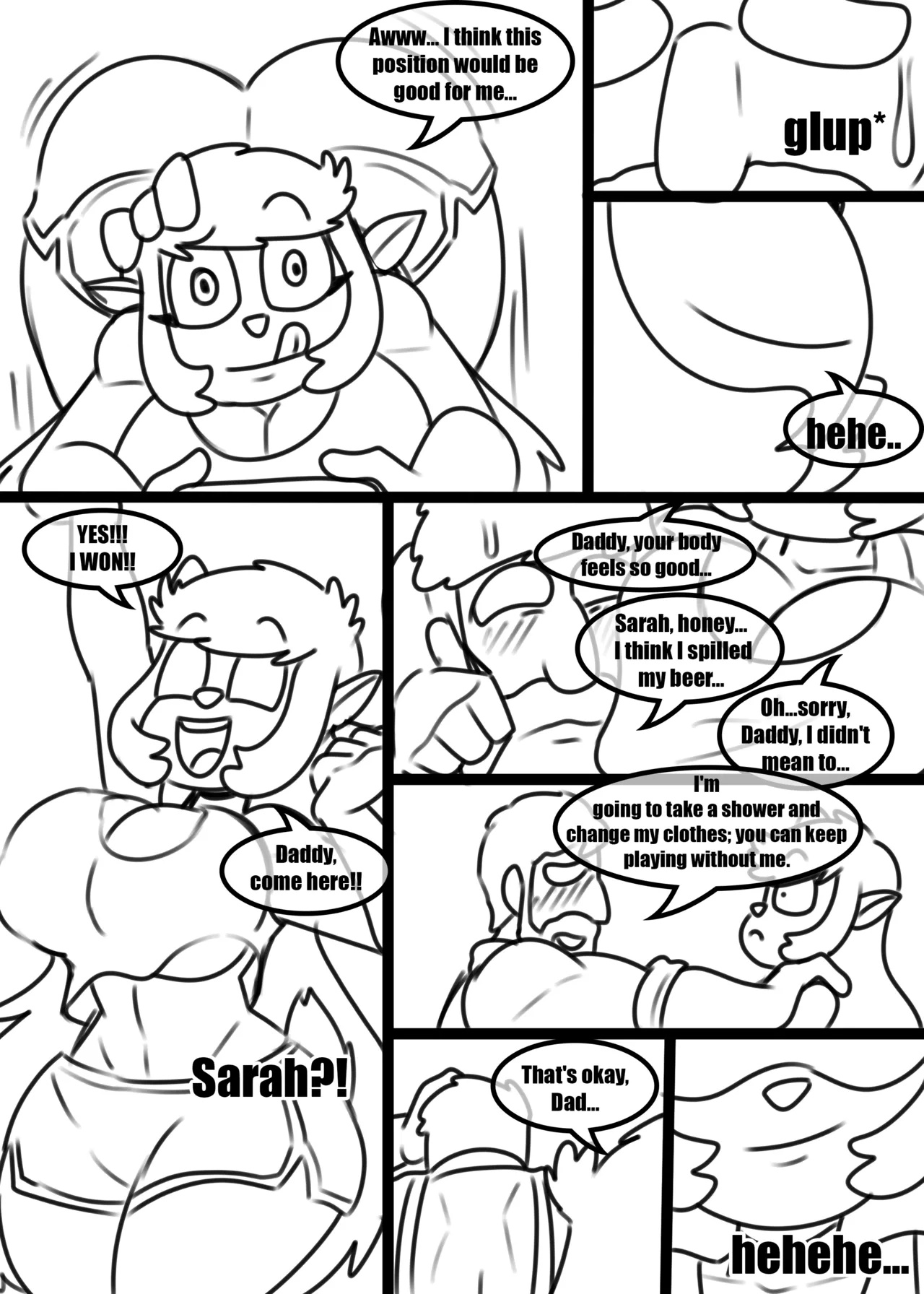 Playing With Daddy By Zaicomaster14 Porn Comics english 03