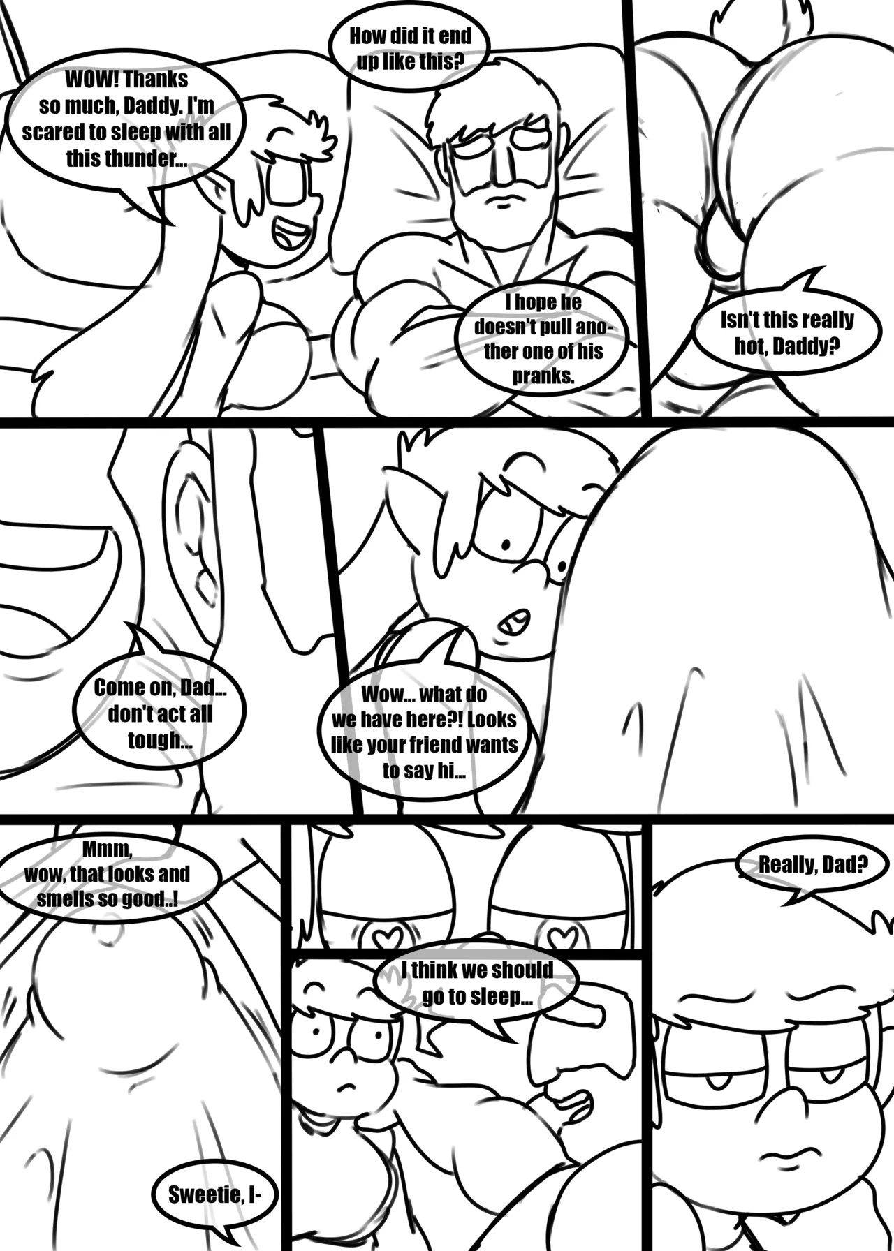 Playing With Daddy By Zaicomaster14 Porn Comics english 14