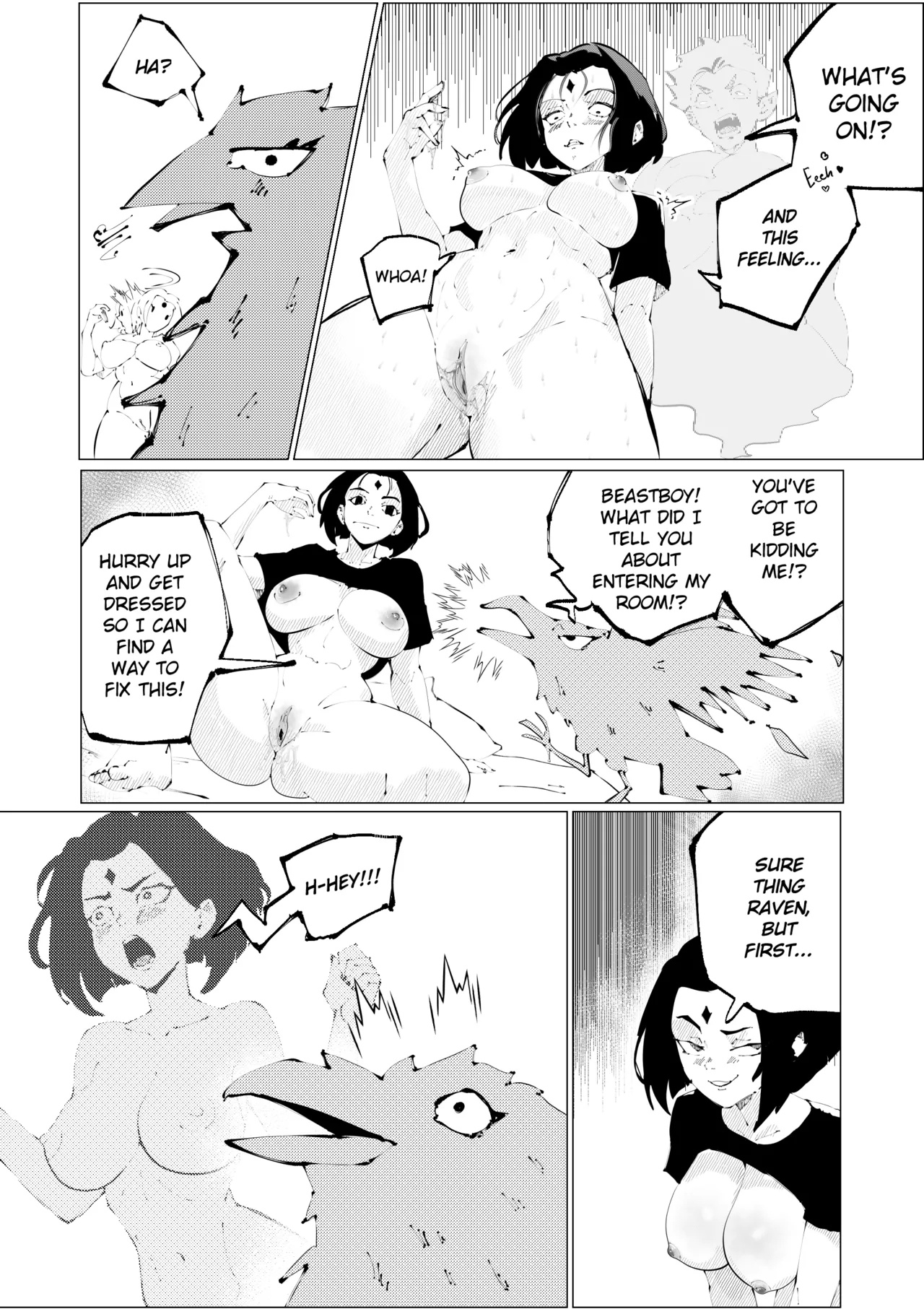 Raven Swap By TSFSingularity Porn Comics english 05
