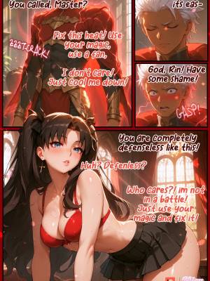 Rin Tohsaka In Command: Cool Me Down! Porn Comics english 06