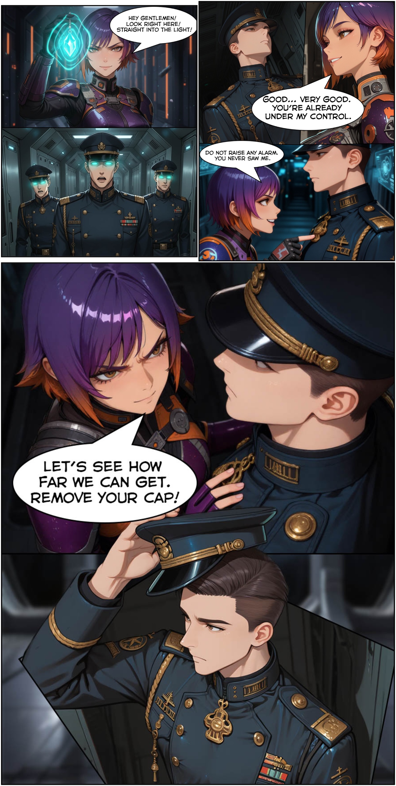 Sabine Hypnotic Command Porn Comics english 03