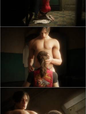 Safe Room Is a Love Room: Claire Redfield Porn Comics english 07