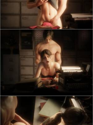 Safe Room Is a Love Room: Claire Redfield Porn Comics english 15