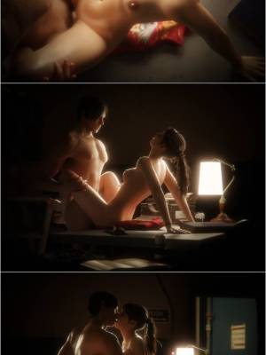Safe Room Is a Love Room: Claire Redfield Porn Comics english 21