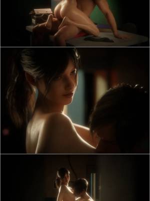 Safe Room Is a Love Room: Claire Redfield Porn Comics english 26