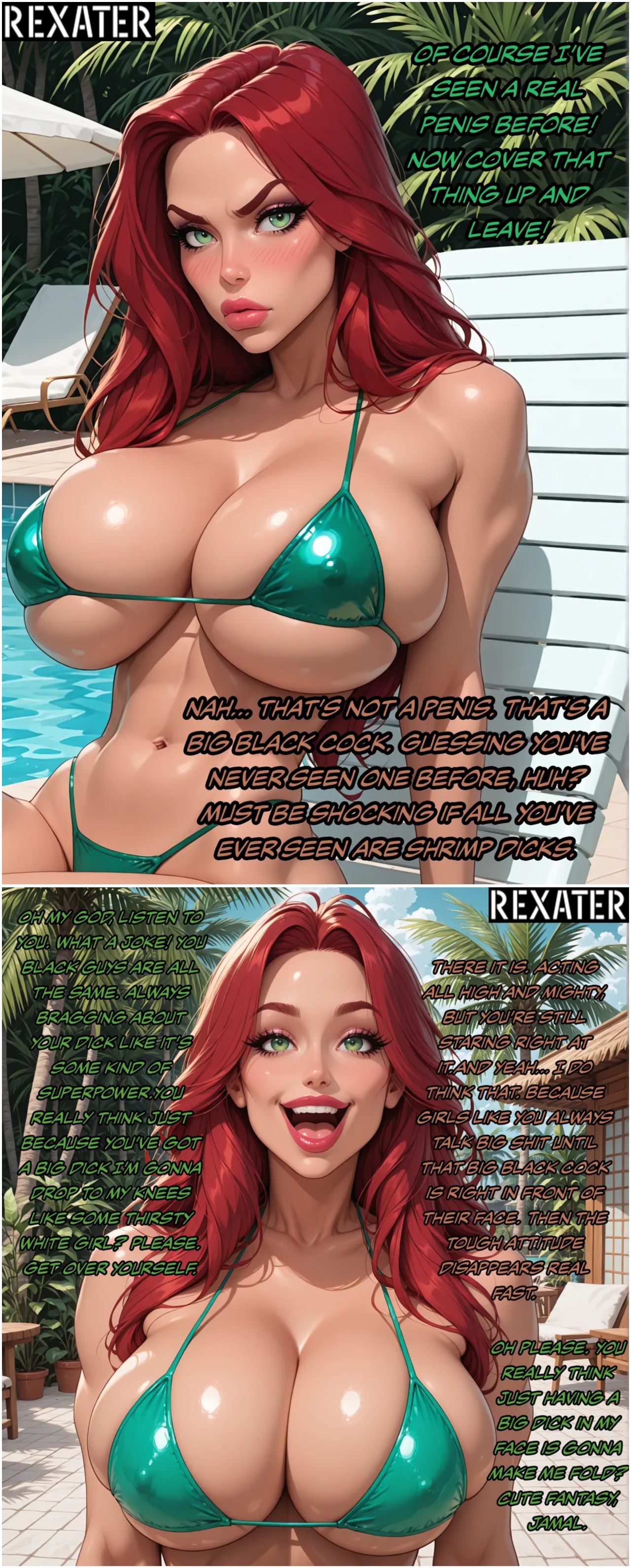 Scarlett Pool Day By Rexater Porn Comics english 05