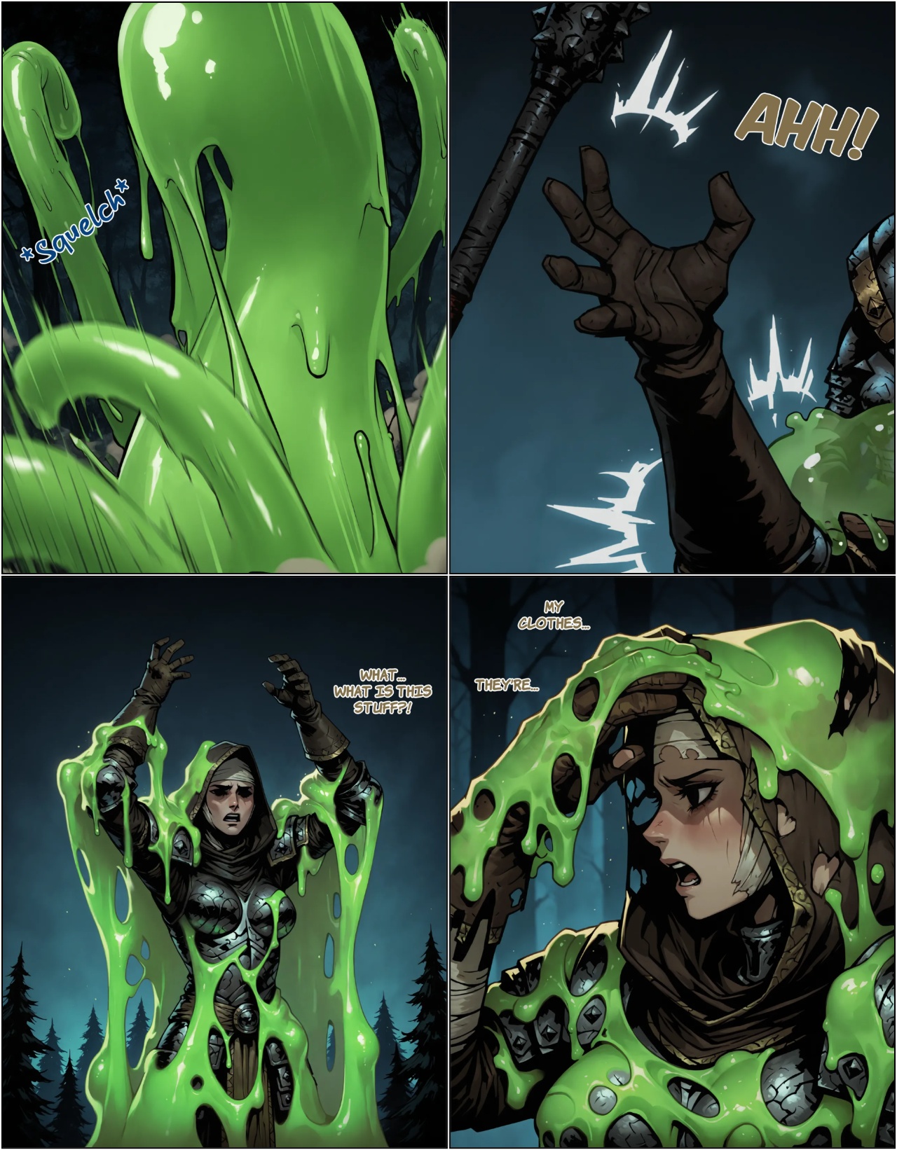 Secret Cuts: Sticky Embrace Porn Comics english 05