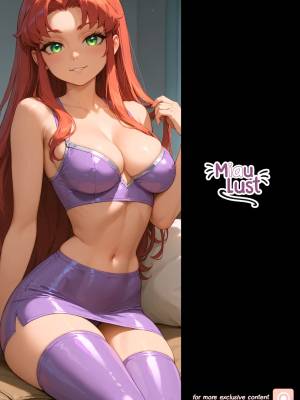 Starfire In Lust Titans Go! Porn Comics english 03