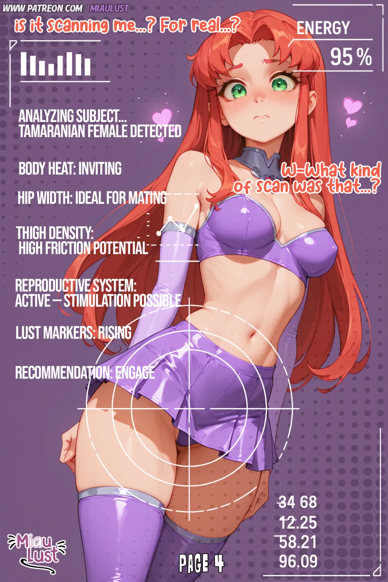 Starfire In Lust Titans Go! Porn Comics english 06