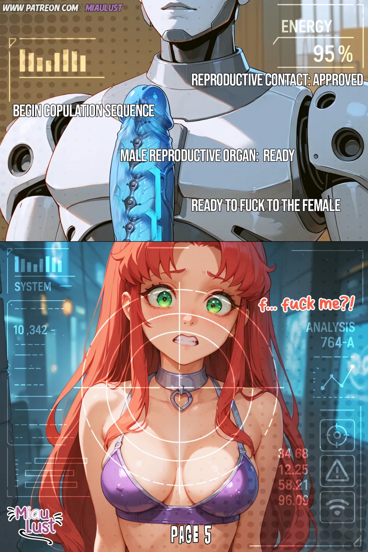 Starfire In Lust Titans Go! Porn Comics english 07