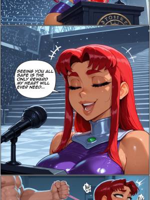 Starfire x BWC By FuyuBloom Porn Comics english 02