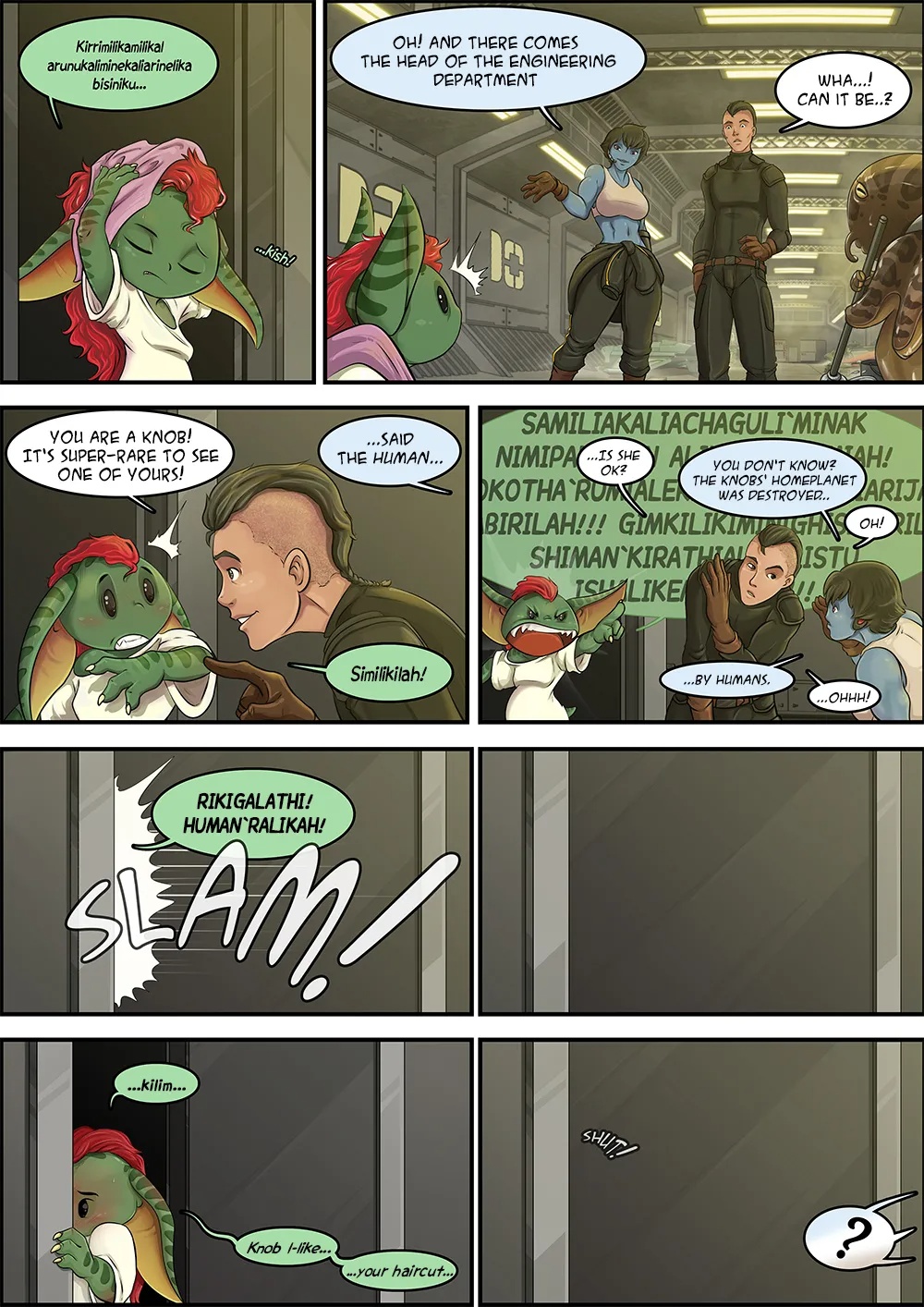 Straight Down To The Hangar Porn Comics english 14