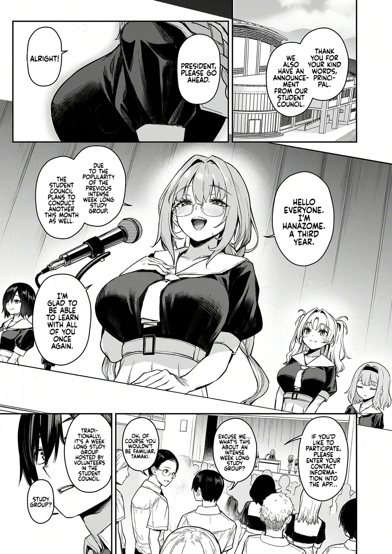 Succubus Student Council Milking Club Part 2 Porn Comics english 02