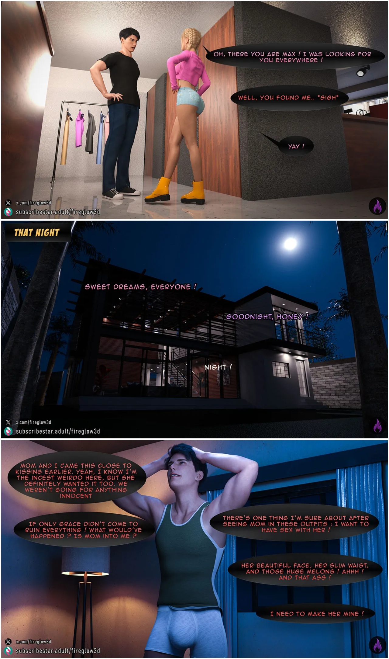 Taboo Snuggles Part 3 Porn Comics english 18