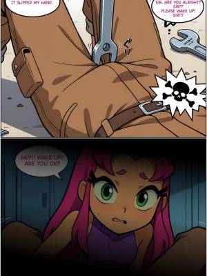 Teen Titans: Starfire's Housesitting Porn Comics english 02