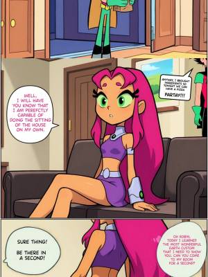 Teen Titans: Starfire's Housesitting Porn Comics english 10