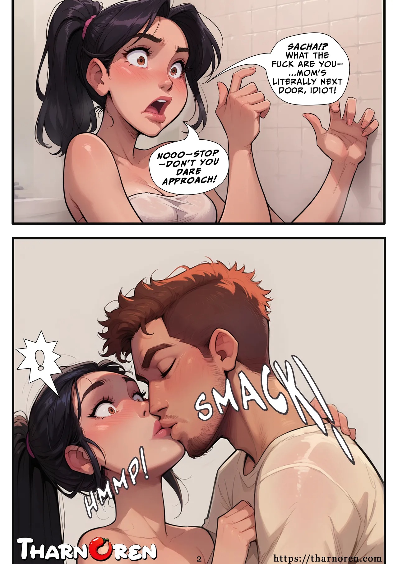 Tharnoren After The Dare Porn Comics english 02