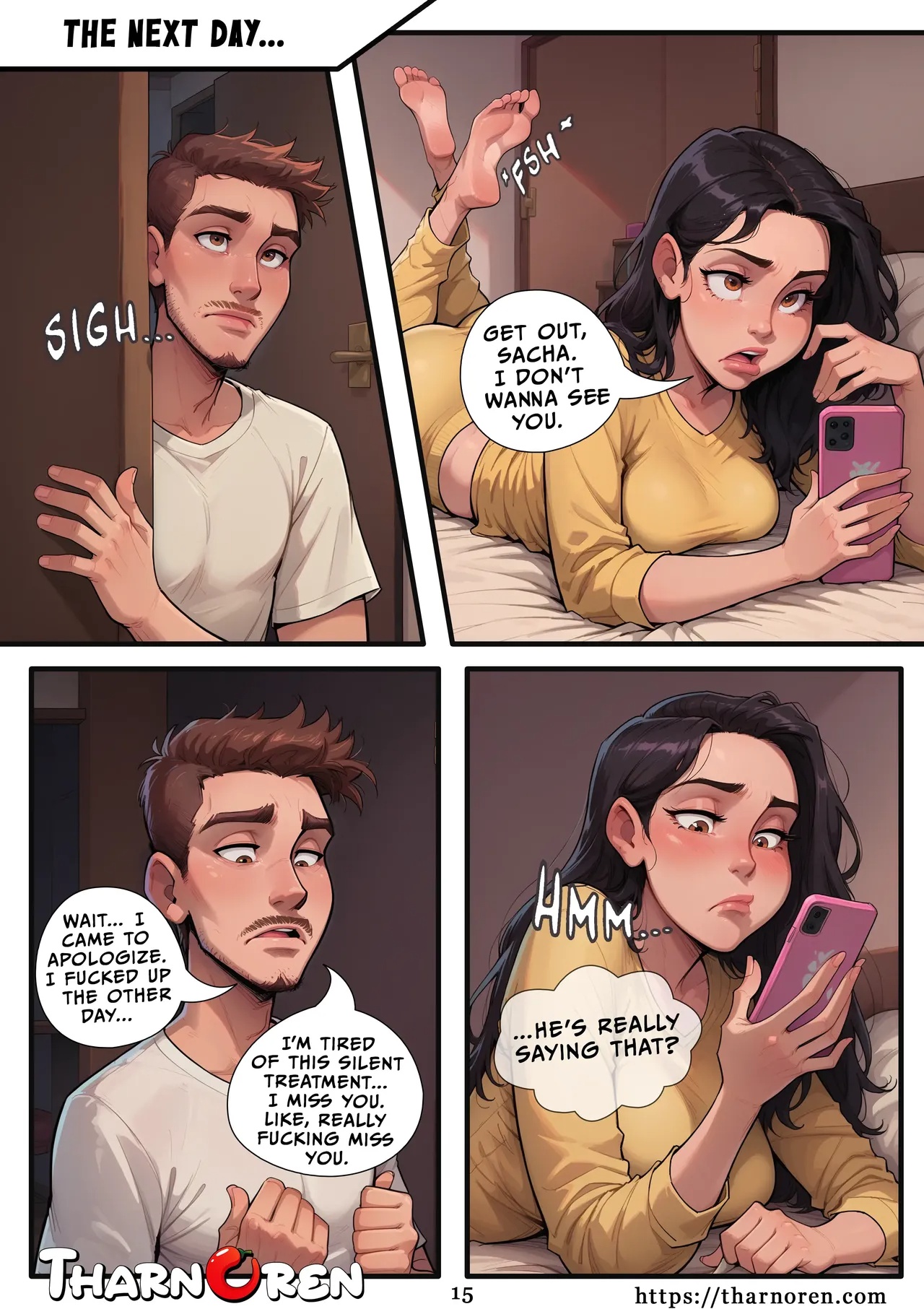 Tharnoren After The Dare Porn Comics english 15