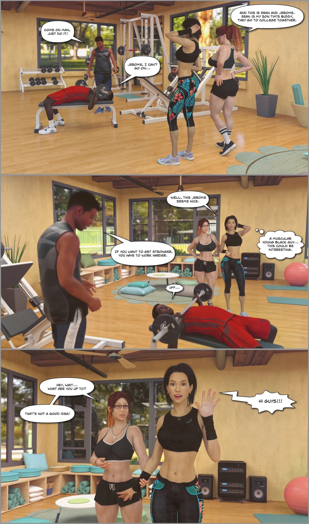 The F Gym By Lexx228 Porn Comics english 07