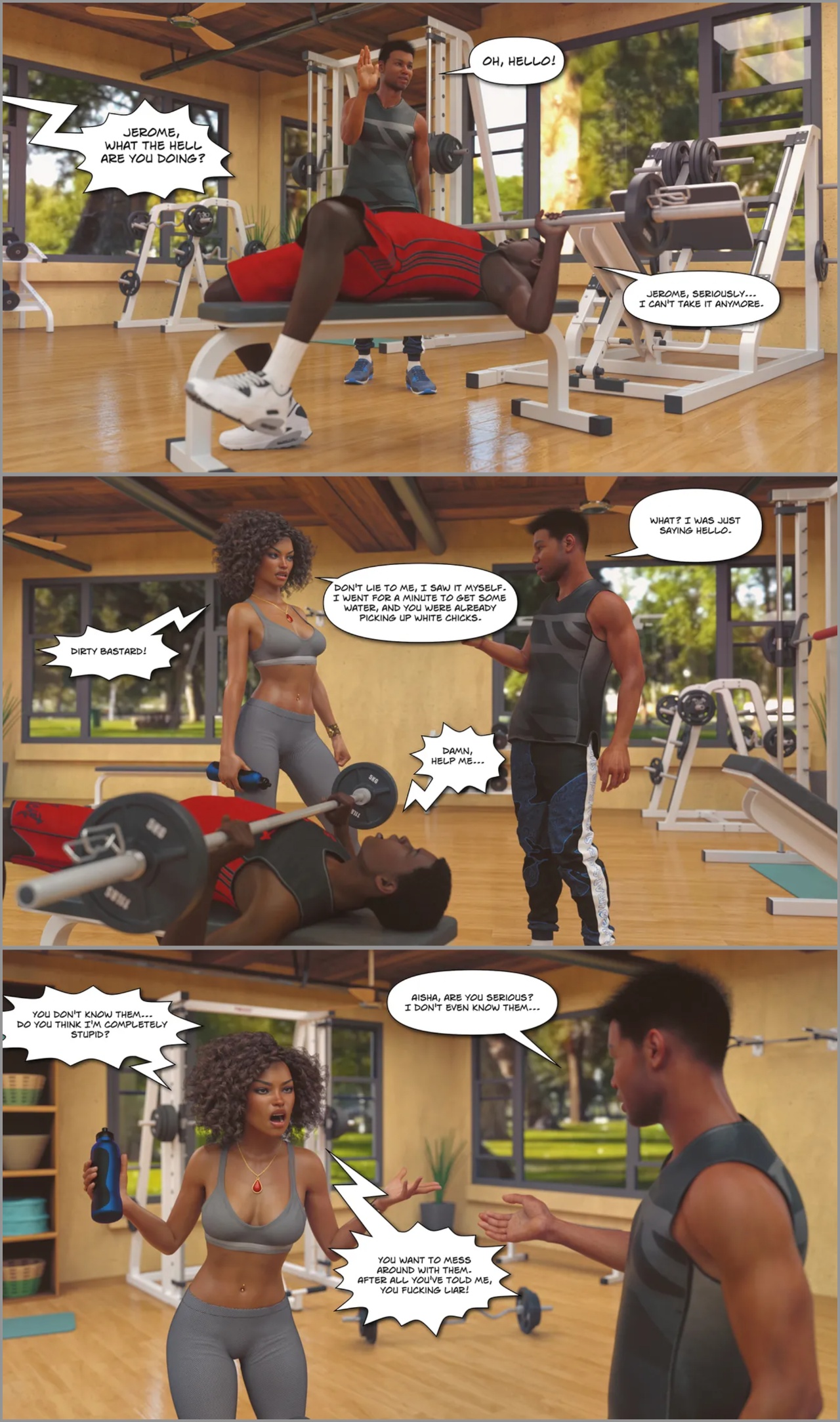 The F Gym By Lexx228 Porn Comics english 08