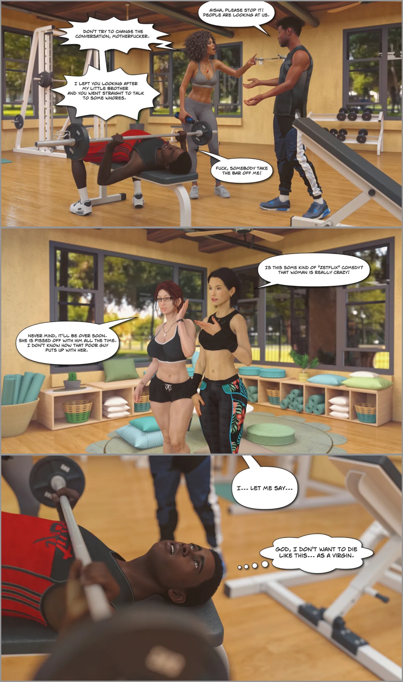 The F Gym By Lexx228 Porn Comics english 09