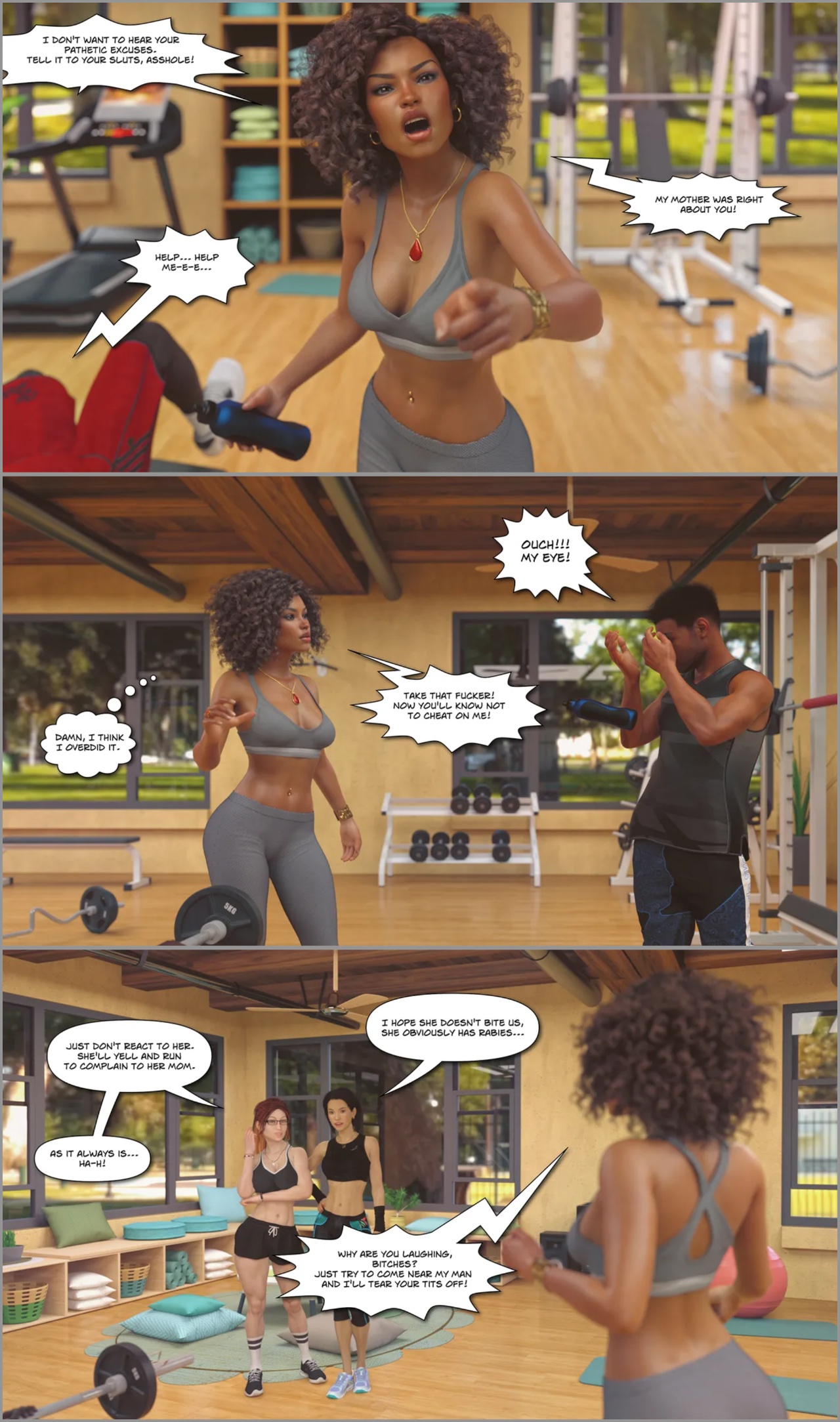 The F Gym By Lexx228 Porn Comics english 10