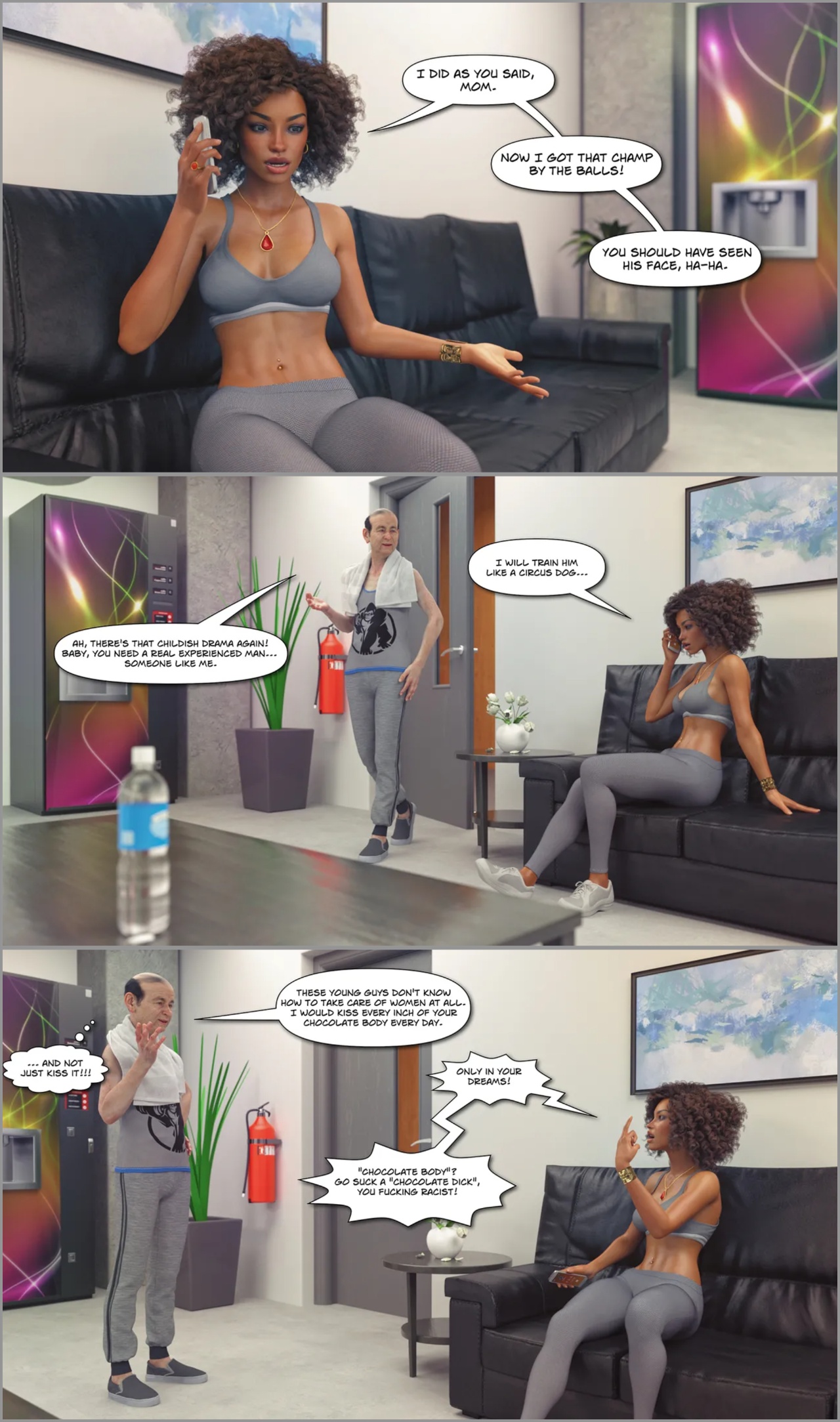 The F Gym By Lexx228 Porn Comics english 11