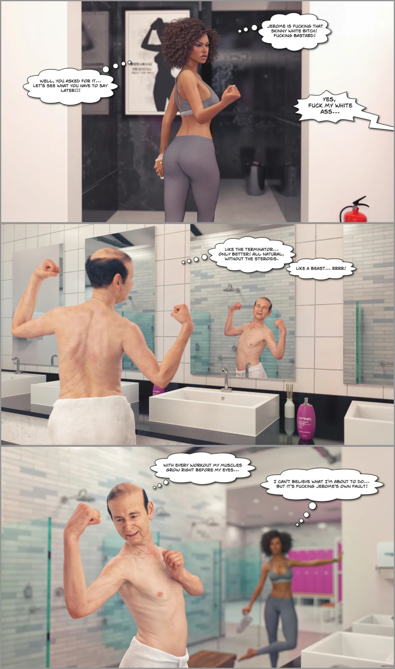 The F Gym By Lexx228 Porn Comics english 13