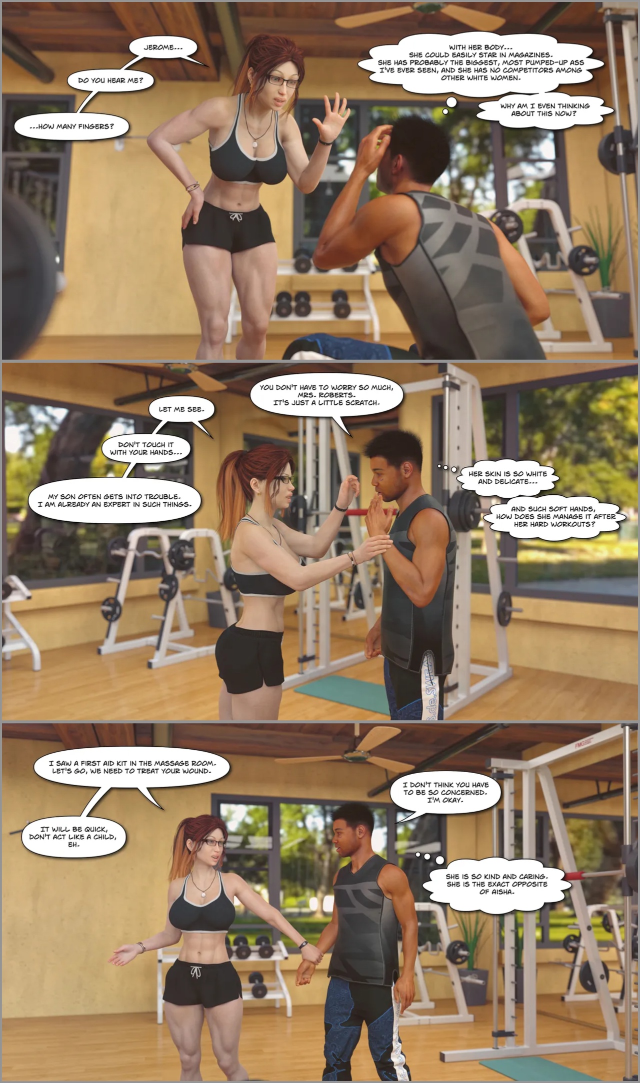 The F Gym By Lexx228 Porn Comics english 29