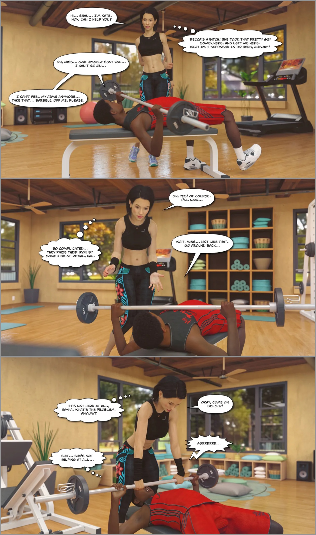 The F Gym By Lexx228 Porn Comics english 30