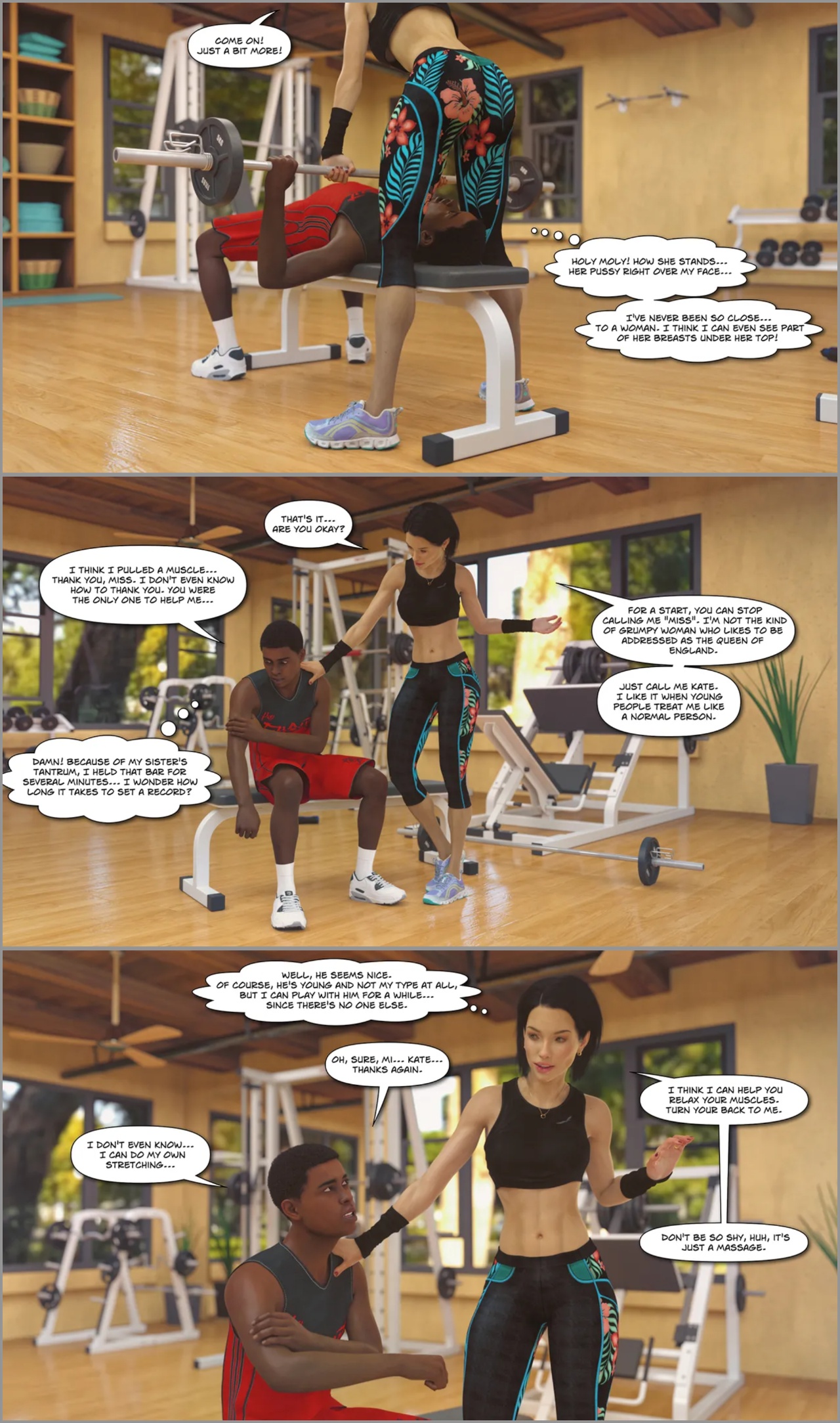 The F Gym By Lexx228 Porn Comics english 31