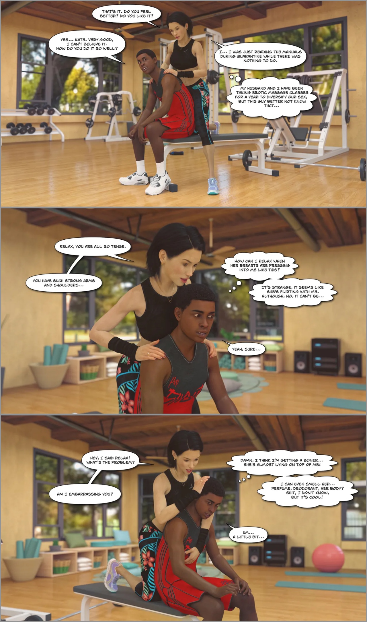 The F Gym By Lexx228 Porn Comics english 32