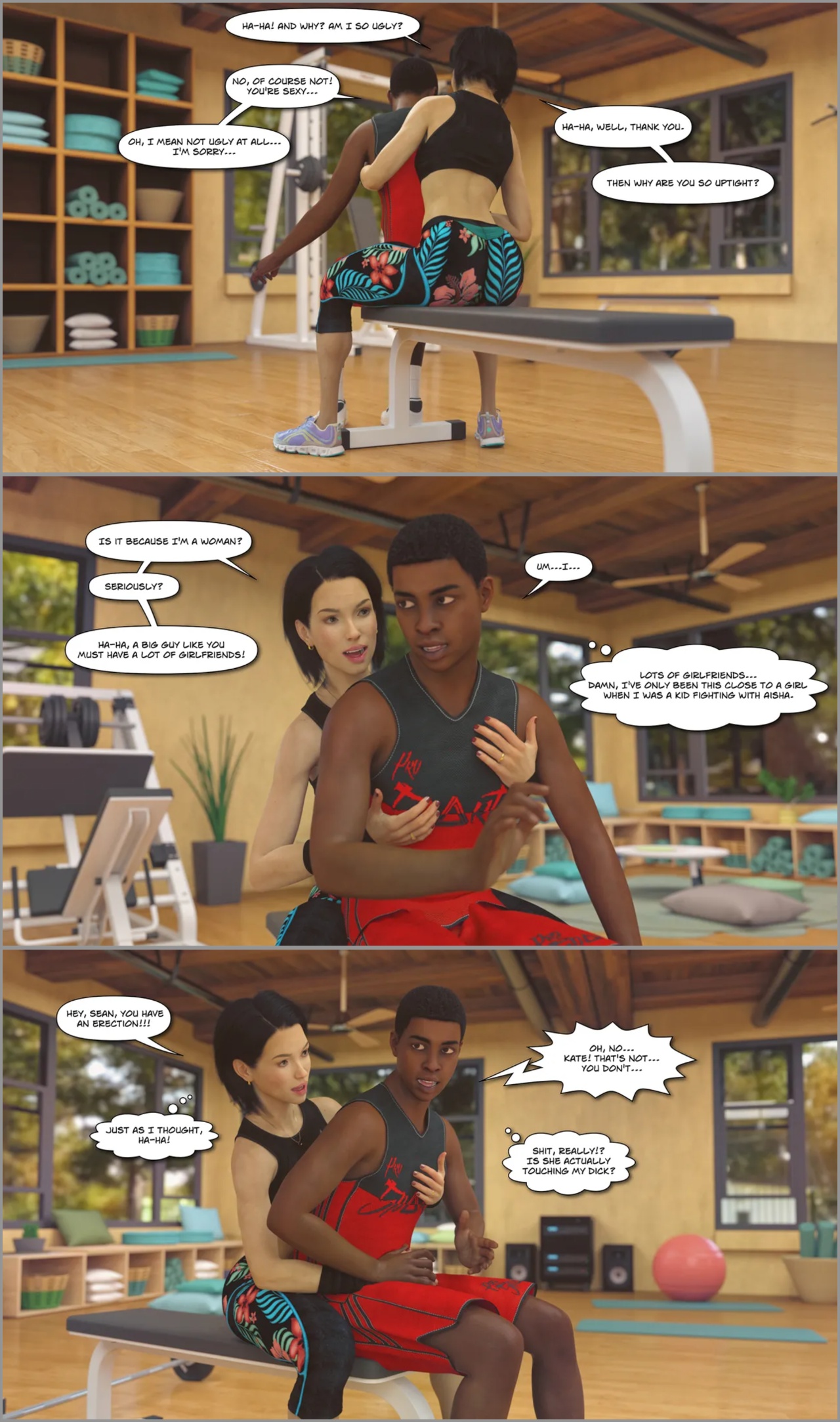 The F Gym By Lexx228 Porn Comics english 33