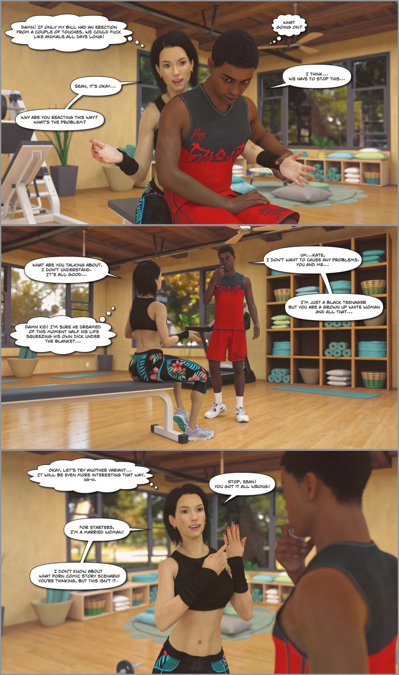 The F Gym By Lexx228 Porn Comics english 34