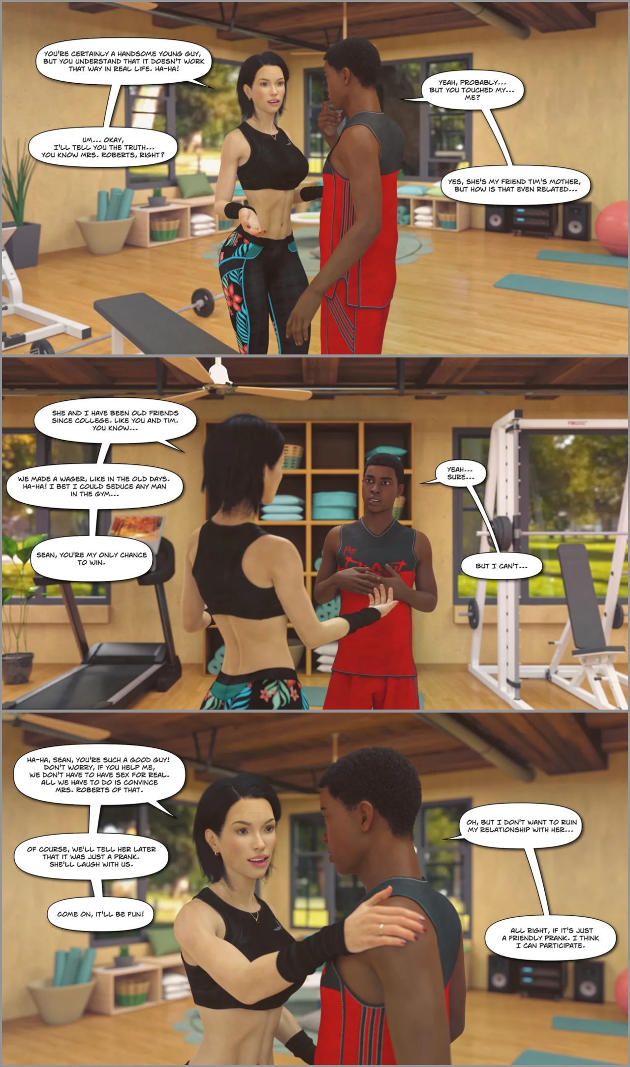 The F Gym By Lexx228 Porn Comics english 35