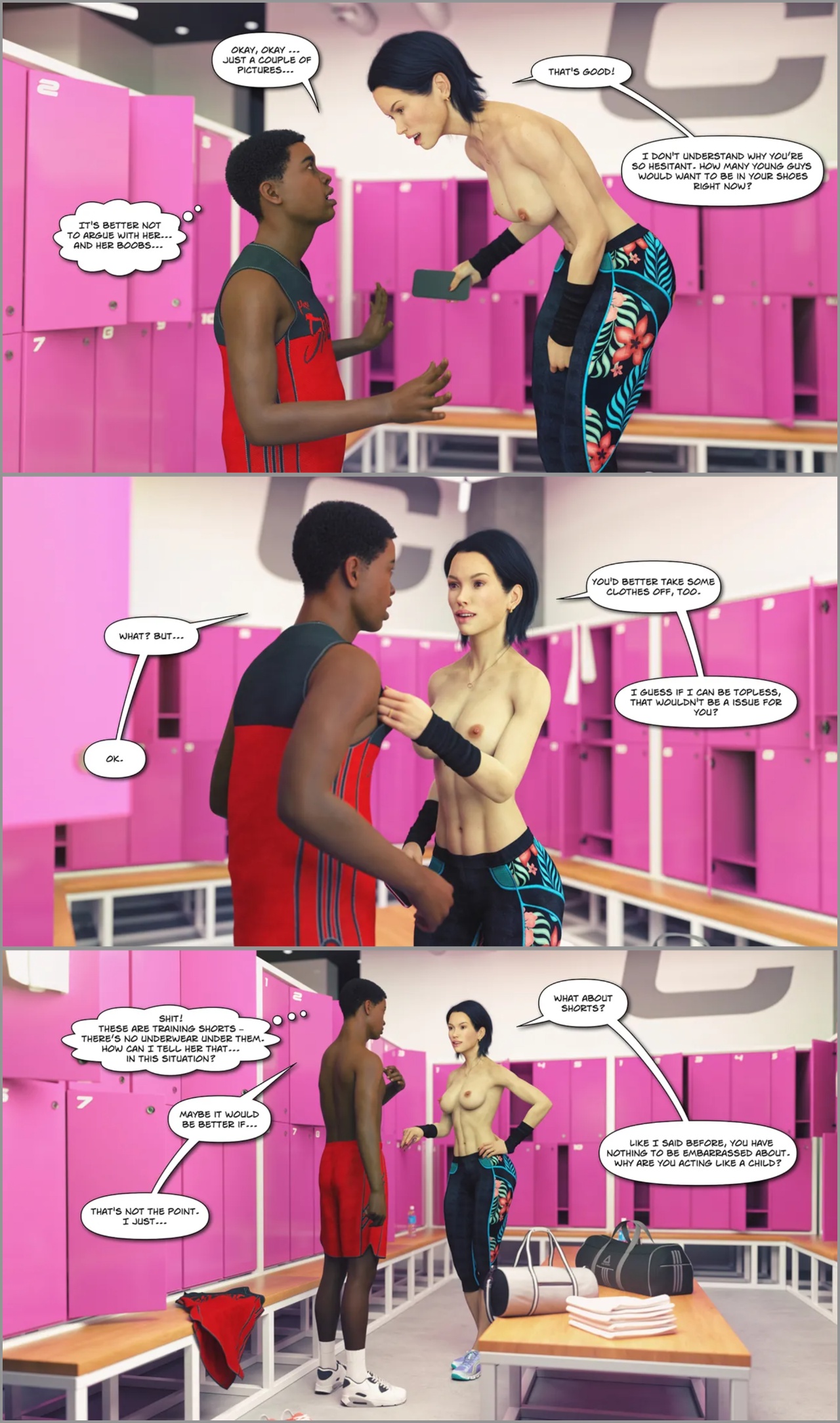 The F Gym By Lexx228 Porn Comics english 38
