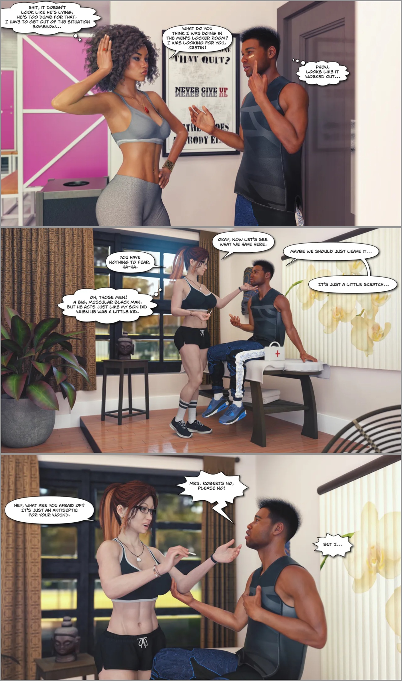 The F Gym By Lexx228 Porn Comics english 58