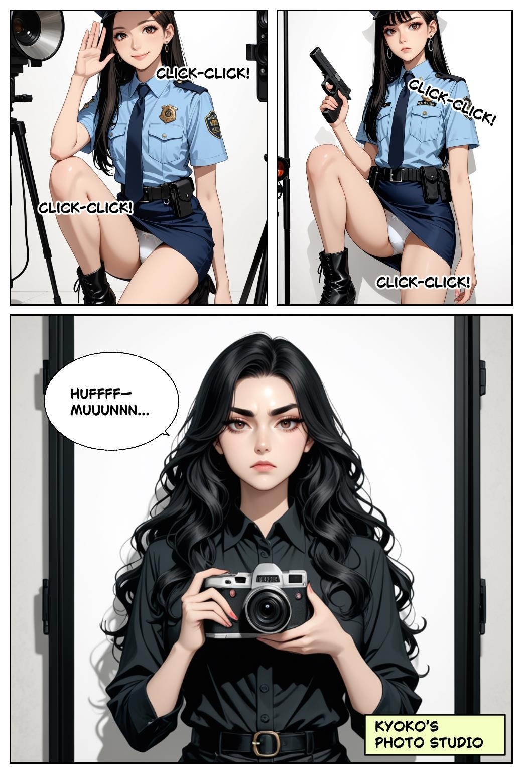 The Frenzied Female Photographer Porn Comics english 02