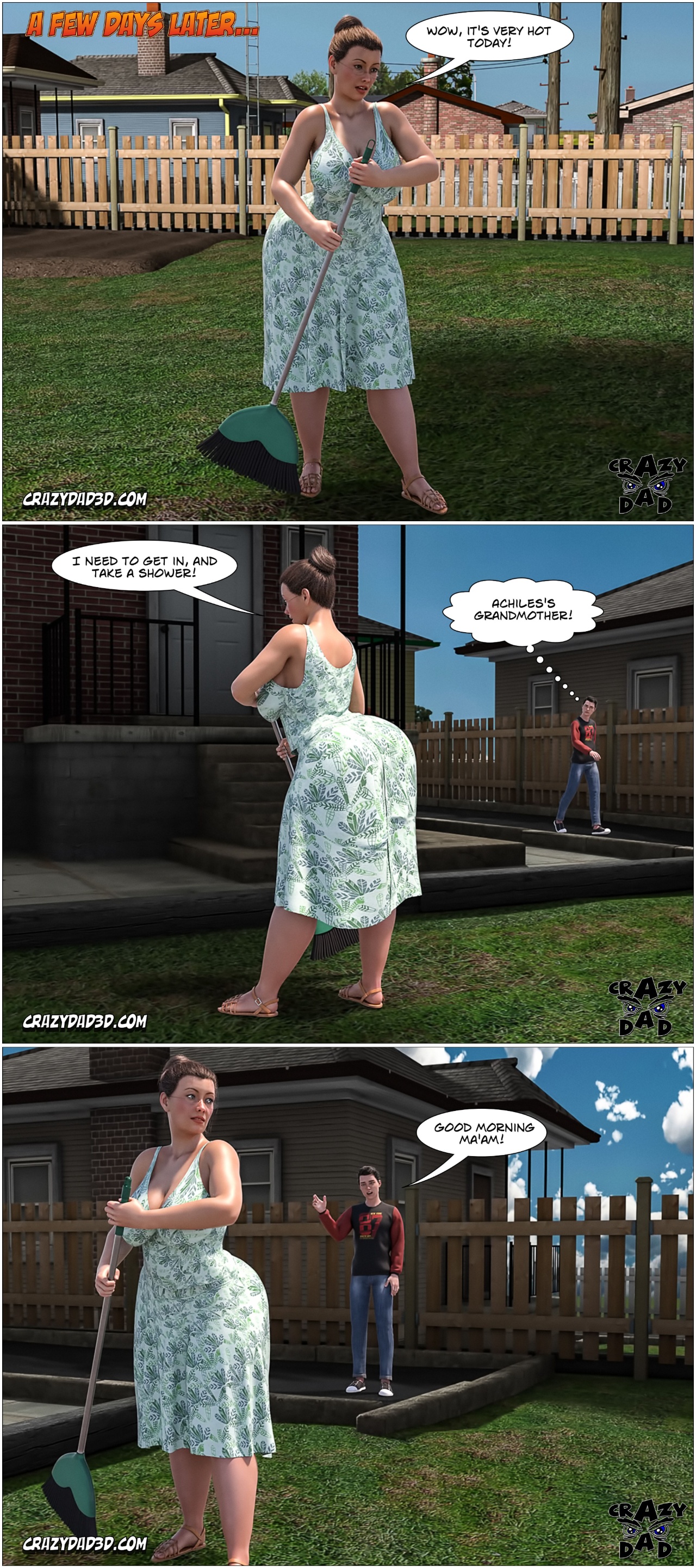 The Grandma By Crazy Dad Part 9 Porn Comics english 12