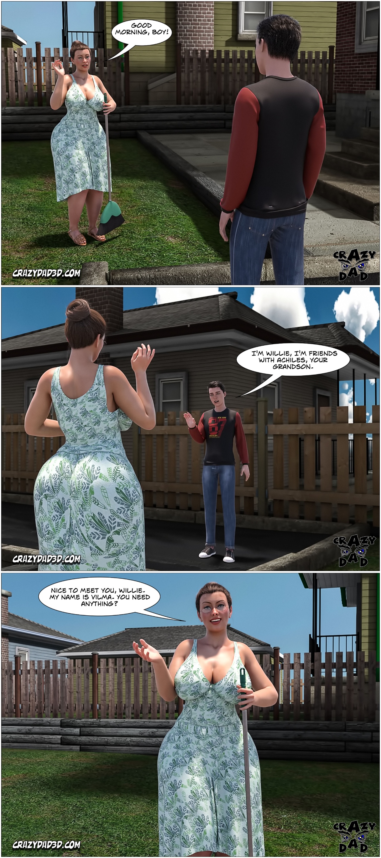 The Grandma By Crazy Dad Part 9 Porn Comics english 13