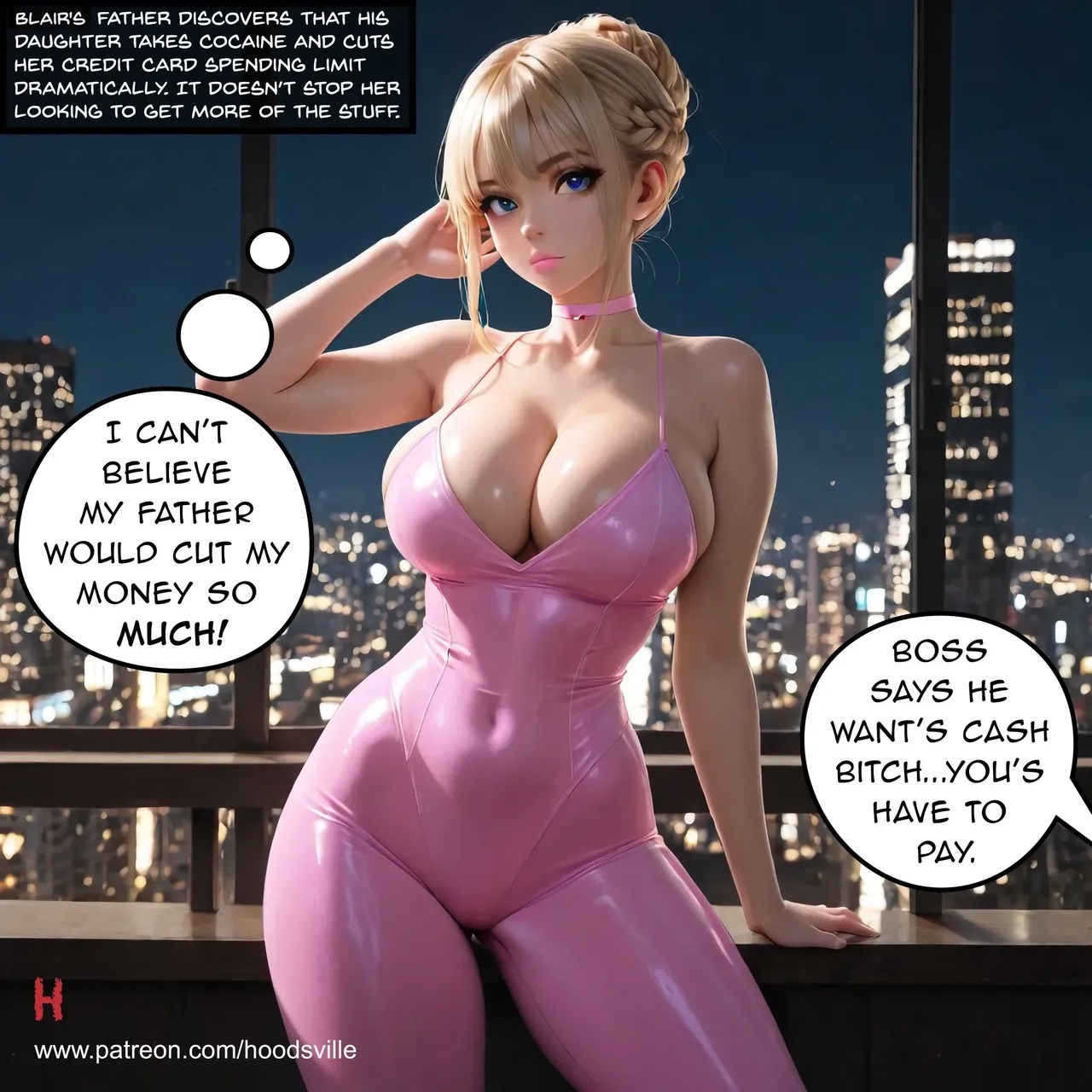 The Rich Bitch Porn Comics english 07