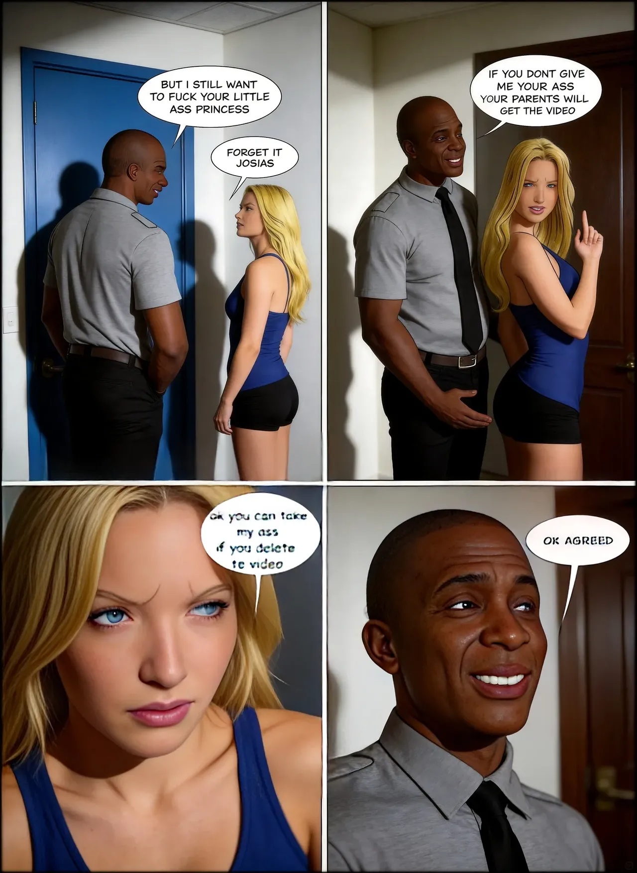 The Rich Girl And The Doorman Porn Comics english 03