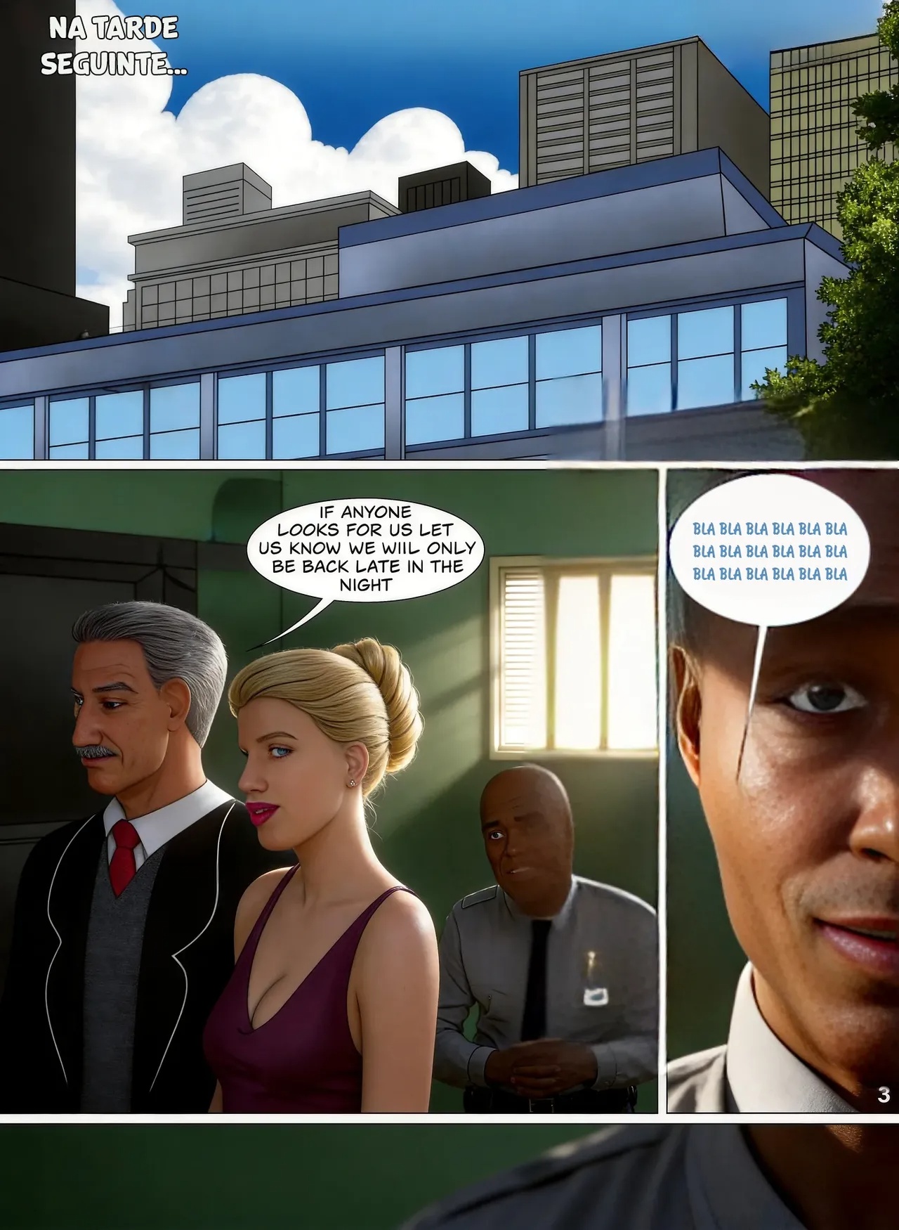 The Rich Girl And The Doorman Porn Comics english 04