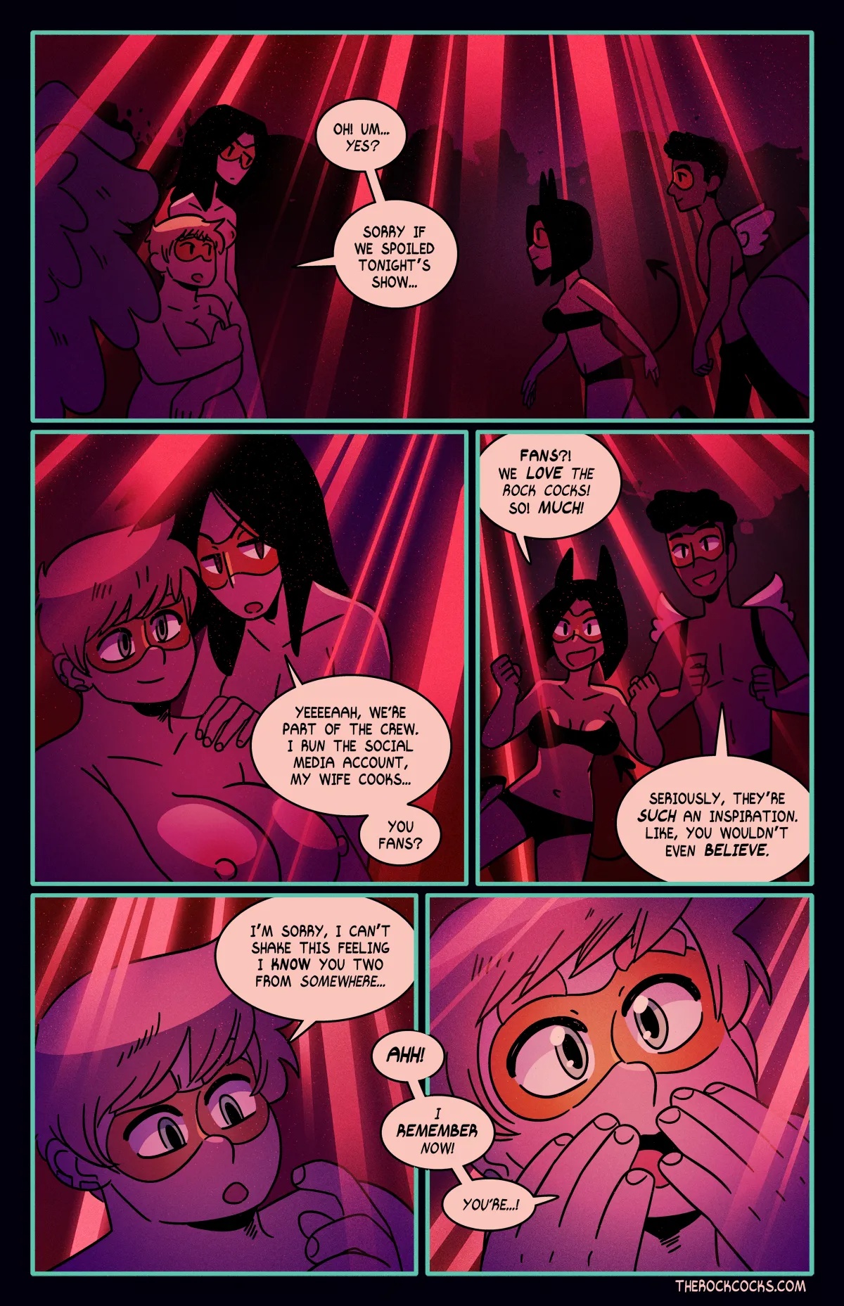 The Rock Cocks Part 21: The First Sin Porn Comics english 37